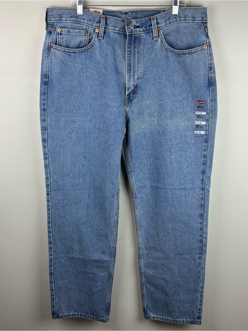 Levi's 550 Relaxed Fit Jeans Men’s 38x32 Medium Rinse Tapered Blue Brand New NWT